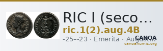 RIC I (second edition) Augustus 4B — CANOA