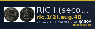 RIC I (second edition) Augustus 4B — CANOA