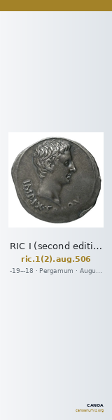 RIC I (second edition) Augustus 506 — CANOA