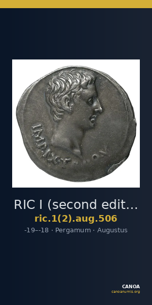 RIC I (second edition) Augustus 506 — CANOA