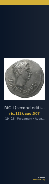RIC I (second edition) Augustus 507 — CANOA