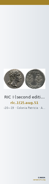 RIC I (second edition) Augustus 51 — CANOA