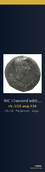 RIC I (second edition) Augustus 510 — CANOA