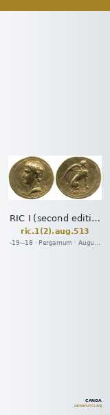 RIC I (second edition) Augustus 513 — CANOA