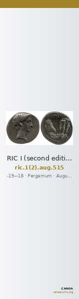 RIC I (second edition) Augustus 515 — CANOA