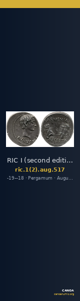 RIC I (second edition) Augustus 517 — CANOA