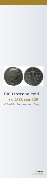 RIC I (second edition) Augustus 520 — CANOA