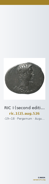 RIC I (second edition) Augustus 526 — CANOA