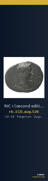 RIC I (second edition) Augustus 526 — CANOA