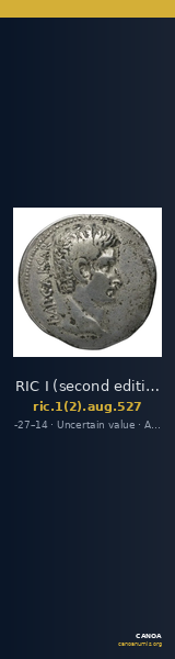 RIC I (second edition) Augustus 527 — CANOA