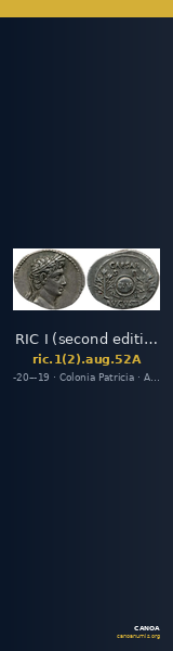 RIC I (second edition) Augustus 52A — CANOA