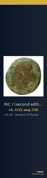 RIC I (second edition) Augustus 530 — CANOA