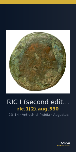 RIC I (second edition) Augustus 530 — CANOA