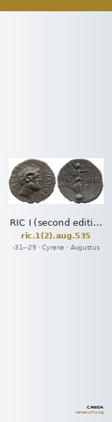 RIC I (second edition) Augustus 535 — CANOA