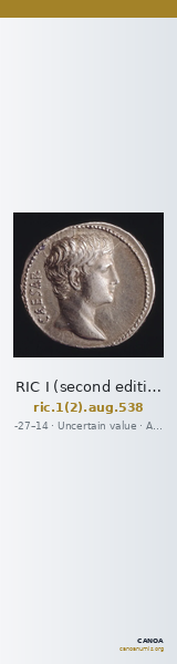 RIC I (second edition) Augustus 538 — CANOA