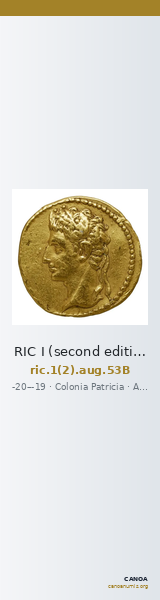 RIC I (second edition) Augustus 53B — CANOA