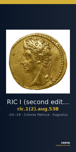 RIC I (second edition) Augustus 53B — CANOA