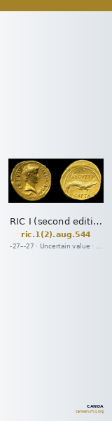 RIC I (second edition) Augustus 544 — CANOA