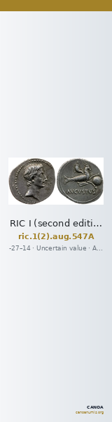 RIC I (second edition) Augustus 547A — CANOA