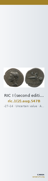RIC I (second edition) Augustus 547B — CANOA