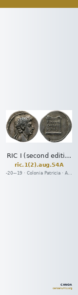RIC I (second edition) Augustus 54A — CANOA