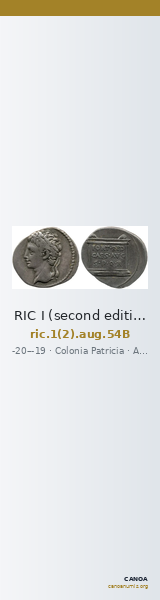 RIC I (second edition) Augustus 54B — CANOA
