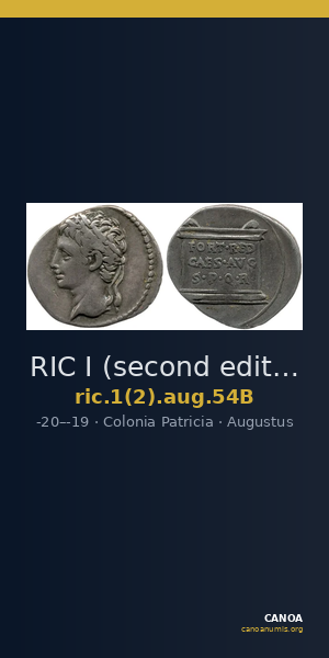 RIC I (second edition) Augustus 54B — CANOA
