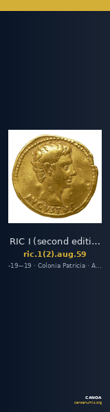 RIC I (second edition) Augustus 59 — CANOA