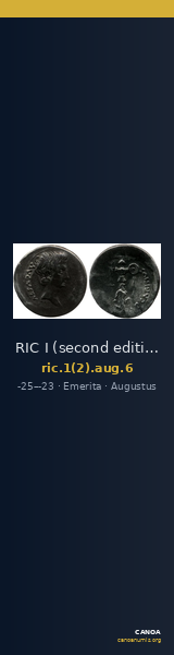 RIC I (second edition) Augustus 6 — CANOA