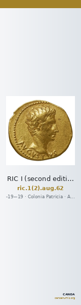 RIC I (second edition) Augustus 62 — CANOA