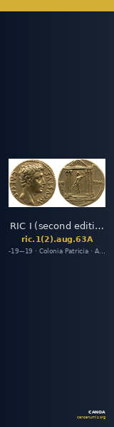 RIC I (second edition) Augustus 63A — CANOA