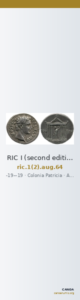 RIC I (second edition) Augustus 64 — CANOA