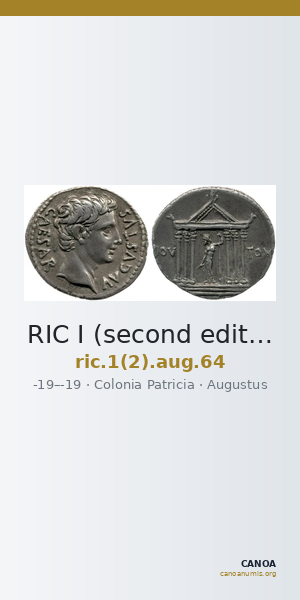 RIC I (second edition) Augustus 64 — CANOA