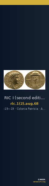 RIC I (second edition) Augustus 68 — CANOA