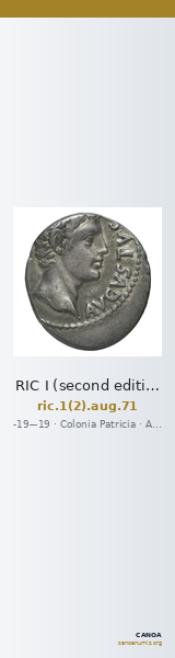 RIC I (second edition) Augustus 71 — CANOA