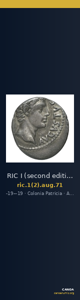 RIC I (second edition) Augustus 71 — CANOA