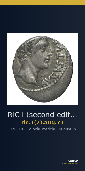 RIC I (second edition) Augustus 71 — CANOA