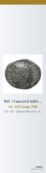 RIC I (second edition) Augustus 74B — CANOA