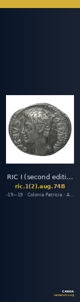 RIC I (second edition) Augustus 74B — CANOA