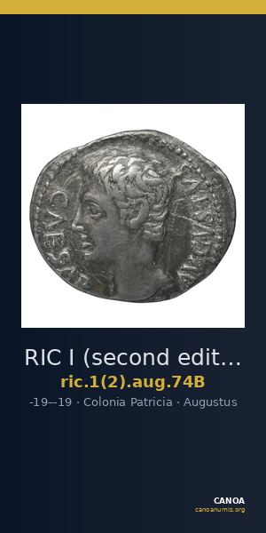 RIC I (second edition) Augustus 74B — CANOA