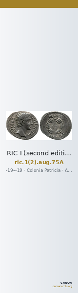 RIC I (second edition) Augustus 75A — CANOA