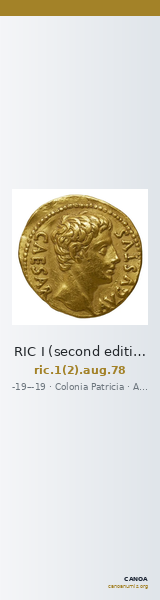 RIC I (second edition) Augustus 78 — CANOA