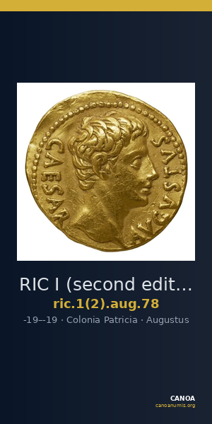 RIC I (second edition) Augustus 78 — CANOA