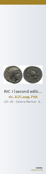 RIC I (second edition) Augustus 79A — CANOA