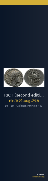 RIC I (second edition) Augustus 79A — CANOA