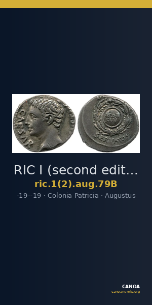 RIC I (second edition) Augustus 79B — CANOA