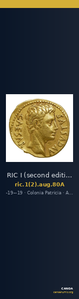 RIC I (second edition) Augustus 80A — CANOA