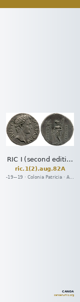RIC I (second edition) Augustus 82A — CANOA