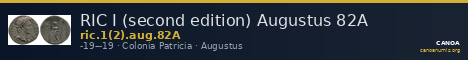 RIC I (second edition) Augustus 82A — CANOA
