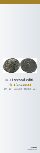RIC I (second edition) Augustus 83 — CANOA